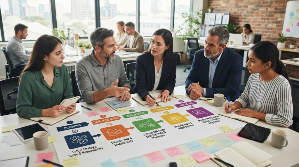 CRM implementation roadmap
