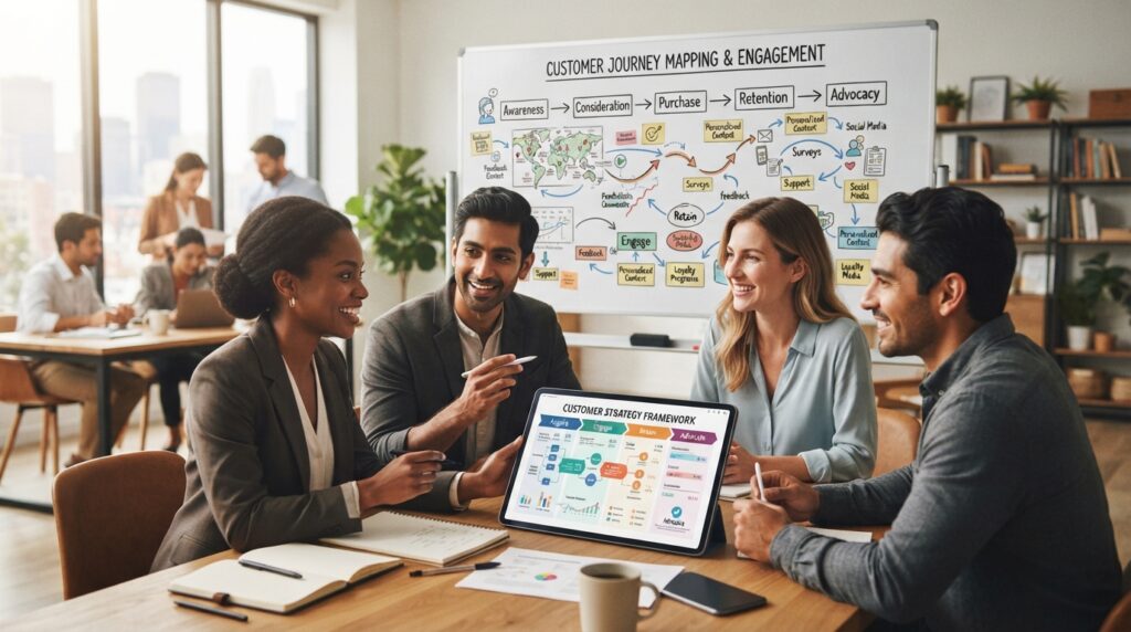 Customer relationship strategy framework